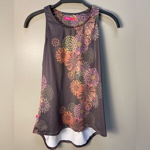 Terry Women's Floral Tank Top - Multicolor Women’s Biking